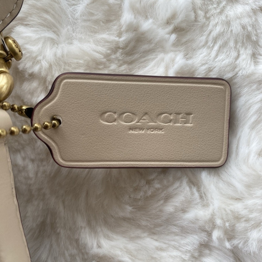 Coach Kitt Messenger Crossbody Bag Pastel Floral Ivory Multi Leather CI183 NWT - Picture 6 of 15